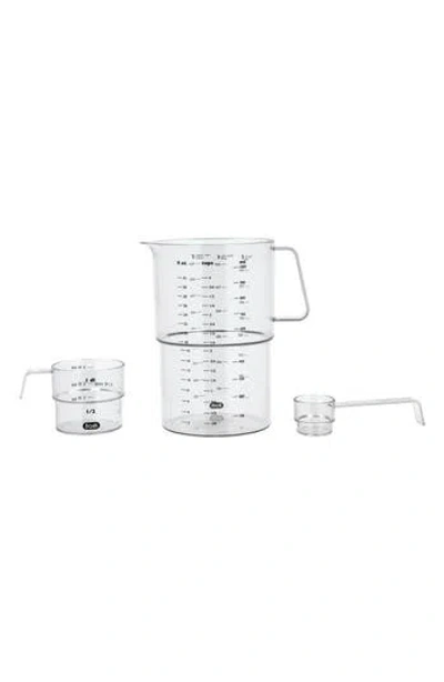 Rosti Mensura 3-piece Measuring Set In Clear