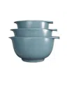 Rosti Victoria 3-piece Mixing Bowl Set In Dusty Blue