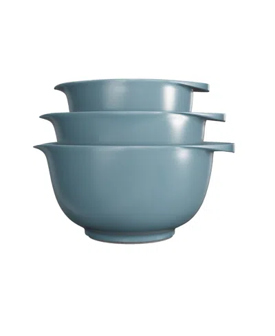 Rosti Victoria 3-piece Mixing Bowl Set In Dusty Blue