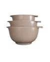 Rosti Victoria 3-piece Mixing Bowl Set In Humus