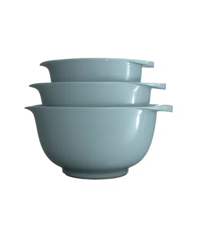 Rosti Victoria 3-piece Mixing Bowl Set In Nordic Green