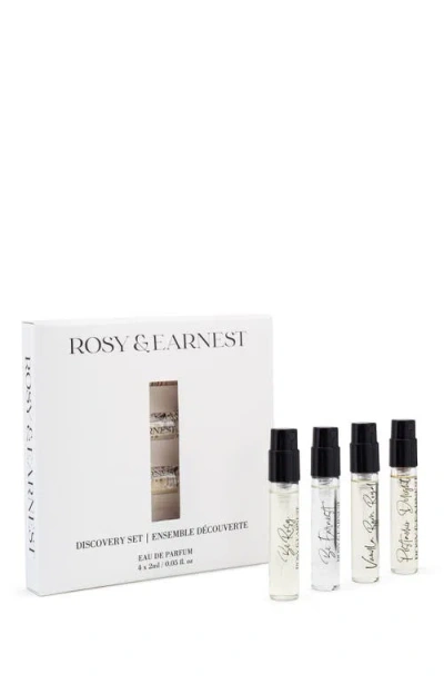 Rosy & Earnest Fragrance Discovery Set In White