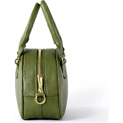 Roszuar Ameline Sculptural Handbag In Purple