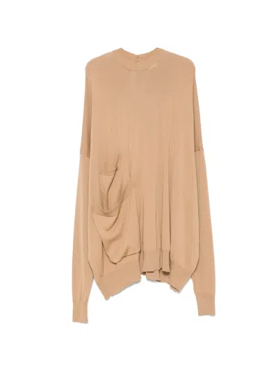 Rot After Sex Wool Sweater In Neutral
