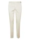 Rota Button-fly Cotton Trousers In Neutral