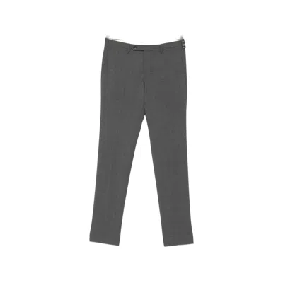 Rota Pressed-crease Tailored Trousers In Gray