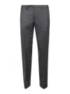 Rota Man Pants Charcoal Size 38 Virgin Wool In Gray