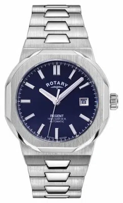 Pre-owned Rotary Sport Automatic (40mm) Midnight Blue Dial / Stainless Steel Gb05410/05