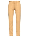 Rotasport Man Pants Ocher Size 34 Cotton, Elastane In Yellow