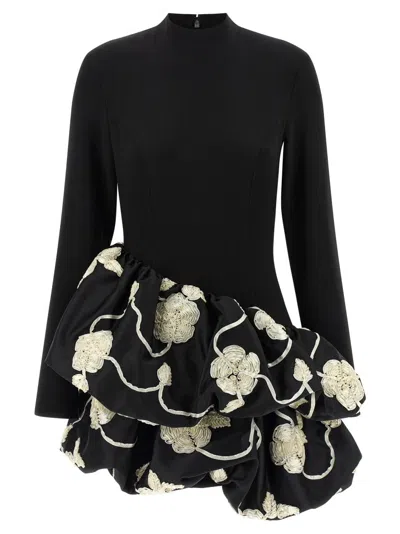 ROTATE BIRGER CHRISTENSEN '3D FLOWER BUBBLE' DRESS