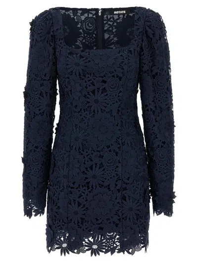 ROTATE BIRGER CHRISTENSEN ROTATE BIRGER CHRISTENSEN '3D LACE LS MINI' DRESS