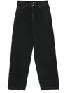 Rotate Birger Christensen Straight-leg Jeans In Black