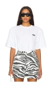 Rotate Birger Christensen Rotate T Shirt With Logo Embroidery In 화이트