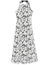 Rotate Birger Christensen Broderie-anglaise A-line Midi Dress In White