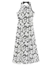 Rotate Birger Christensen Broderie-anglaise A-line Midi Dress