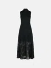 Rotate Birger Christensen 'asyna' Black Polyester Dress In Black