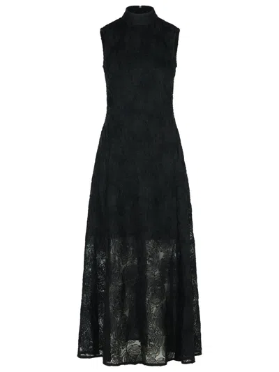 ROTATE BIRGER CHRISTENSEN ROTATE BIRGER CHRISTENSEN 'ASYNA' BLACK POLYESTER DRESS