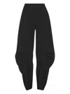 Rotate Birger Christensen Balloon-leg Trousers In Black