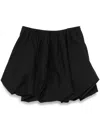 Rotate Birger Christensen Balloon Mini Skirt In Black