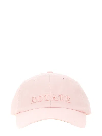 Rotate Birger Christensen Baseball Cap In Pink