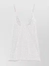 Rotate Birger Christensen Beaded A-line Mini Dress