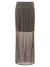 Rotate Birger Christensen Beaded Maxi Skirt In Multi