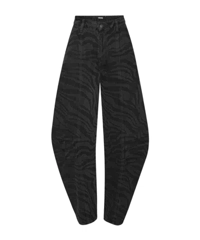 Rotate Birger Christensen Rotate Twill Cargo Pants In Black