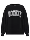 Rotate Birger Christensen Rotate Birgerchristensen Long Sleeve T-shirt In Black