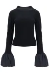 Rotate Birger Christensen Rotate Birgerchristensen Top In Black