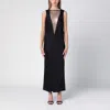 Rotate Birger Christensen Sleeveless Mid-length Dress In Black