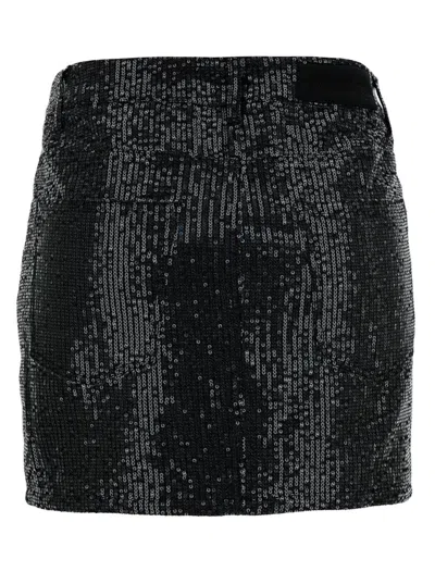 ROTATE BIRGER CHRISTENSEN BLACK MINI-SKIRT