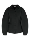 Rotate Birger Christensen Rotate Black Polyester Shirt In Black