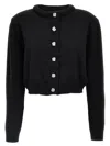 Rotate Birger Christensen Firm Knit Sweaters And Cardigans In Black