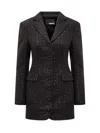 Rotate Birger Christensen Rotate Buttoned Longline Coat