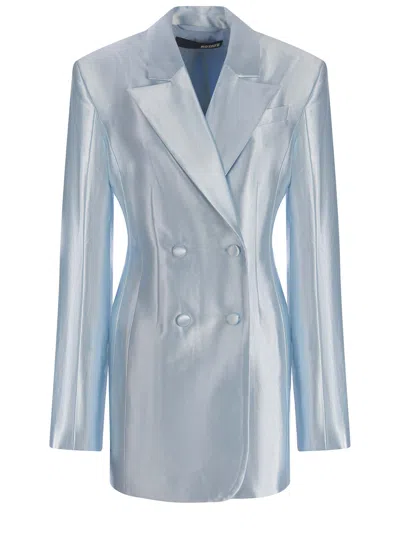 Rotate Birger Christensen Blazer Dress Rotate In Celeste Polvere