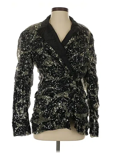 Pre-owned Rotate Birger Christensen Blazer Jacket In Gold