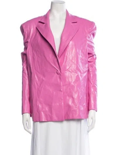 Pre-owned Rotate Birger Christensen Blazer In Pink