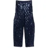 Rotate Birger Christensen Sequinned Cargo Pants