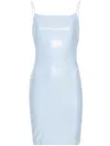 Rotate Birger Christensen Sequin-embellished Slip Dress In Blue