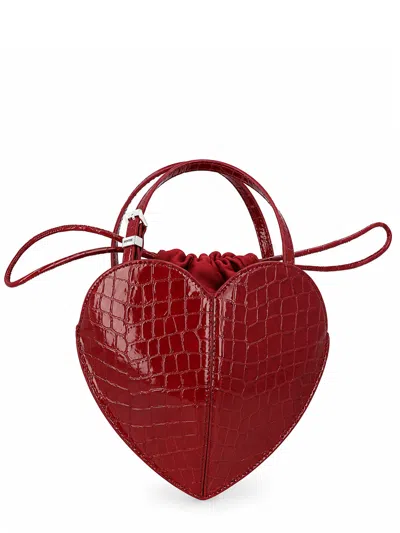 Rotate Birger Christensen Borsa "heart" In Burgundy