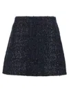 Rotate Birger Christensen Midi Skirt In Blue