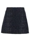 Rotate Birger Christensen Midi Skirt In Blue