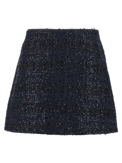 ROTATE BIRGER CHRISTENSEN BOUCLÉ MINI SKIRT