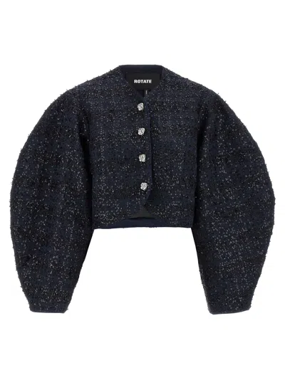 ROTATE BIRGER CHRISTENSEN BOUCLÉ SHORT BLAZER