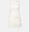 Rotate Birger Christensen Ana 3d Lily Mini Dress In White
