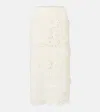 Rotate Birger Christensen Lace Pencil Skirt With Embroidery In White