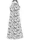 Rotate Birger Christensen Broderie-anglaise A-line Midi Dress In White