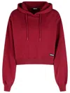 Rotate Birger Christensen Burgundy Cotton Sweatshirt