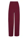 Rotate Birger Christensen Burgundy Tracksuit Bottoms In Burgundy