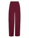 Rotate Birger Christensen Burgundy Tracksuit Bottoms In Burgundy